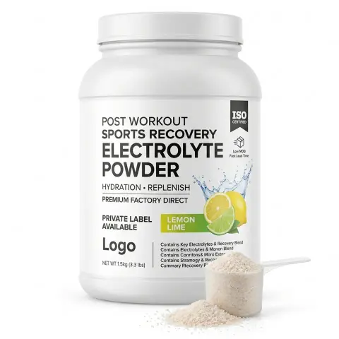 Adult Antioxidant Multivitamins Minerals Sports Recovery Electrolyte Powder BCAAs Customizable Formula for Workout Hydration