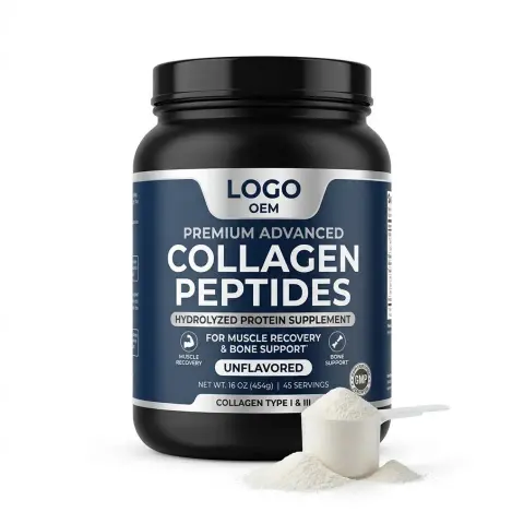 GMP Wholesale Premium Quality Advanced Collagen Peptides Hydrolyzed Protein Muscle Recovery Bone Support Powder Teenagers