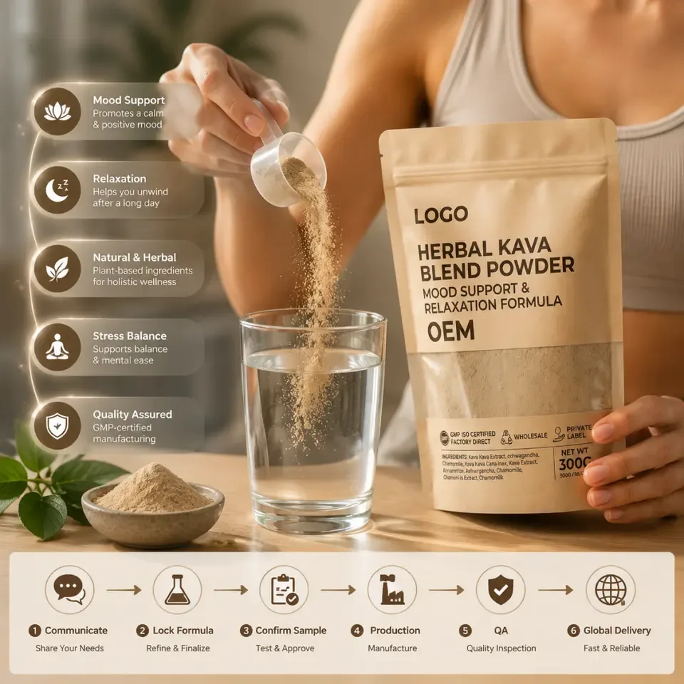 GMP ISO Certified Factory Direct Wholesale Private Label Adult Antioxidant Immune Support Mood Support Relaxation Formula Custom - 产品图片 2