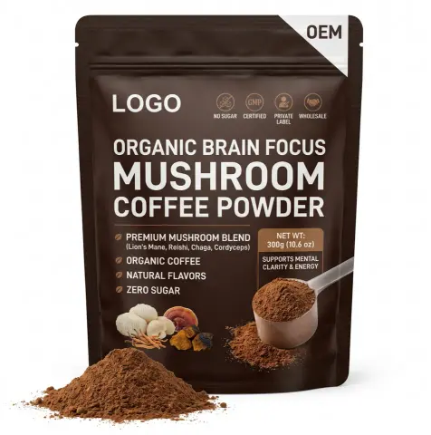 GMP Certified Organic Antioxidant Beauty Products Brain Focus Sugar Free Custom Formula Private Label Wholesale Adult Powder