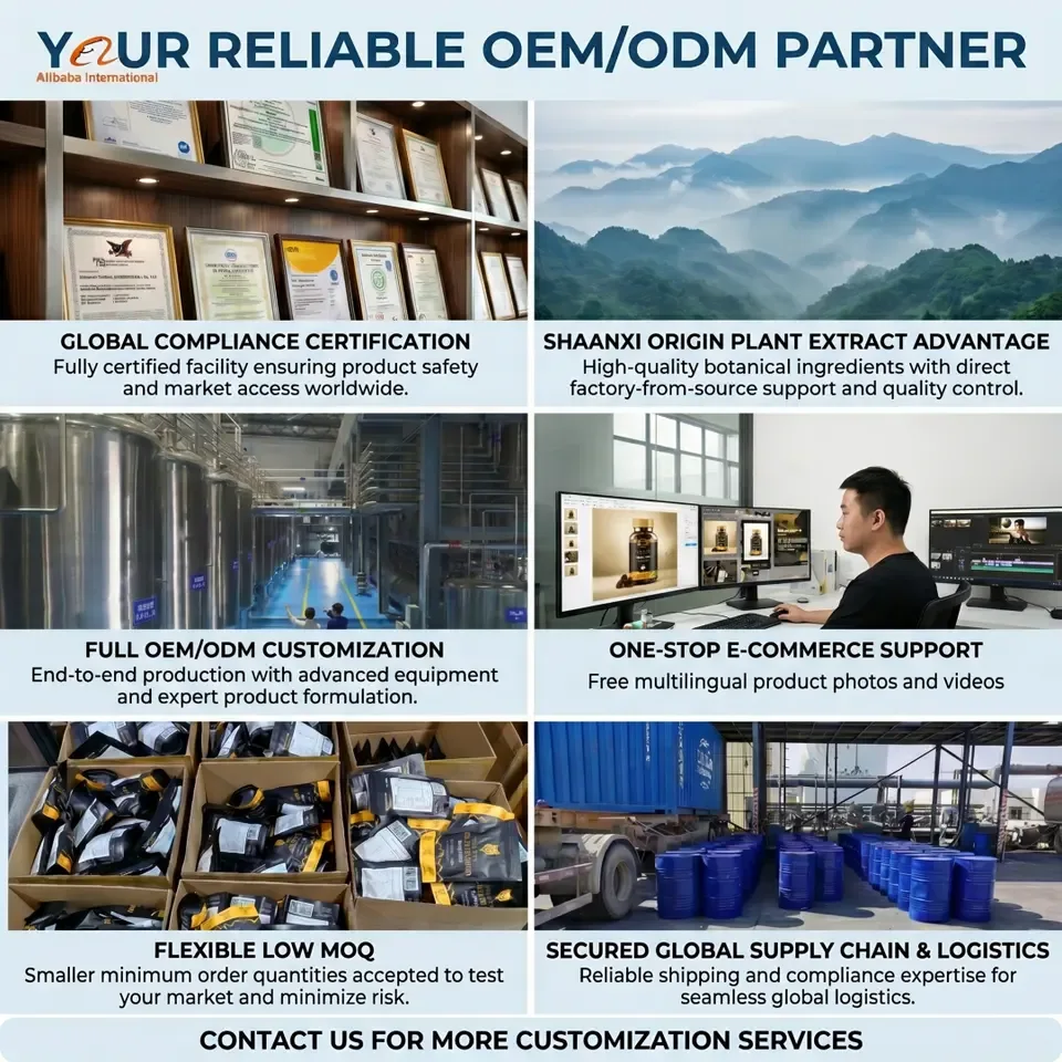 Factory Direct Fast Lead Time Flexible MOQ Wholesale Instant Energy Immunity Booster ODM Private Label Vegan Non-GMO Collagen - 产品图片 6