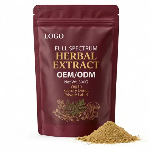 Premium Quality Factory Direct Bulk Vegan Herbal Supplement Powder Full Spectrum Extract Liposomal Technology GMP Certified 99%